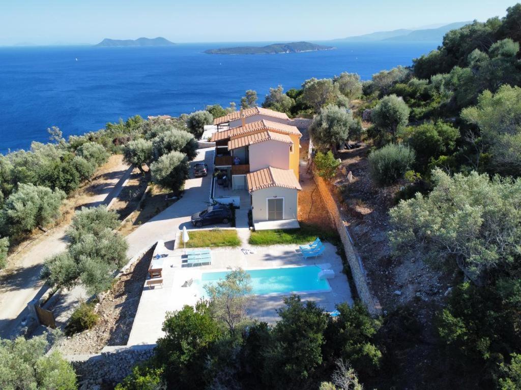 Kotseris Luxury Villas, Jiovanni Villa & Angelina Villa Szívota Kültér fotó